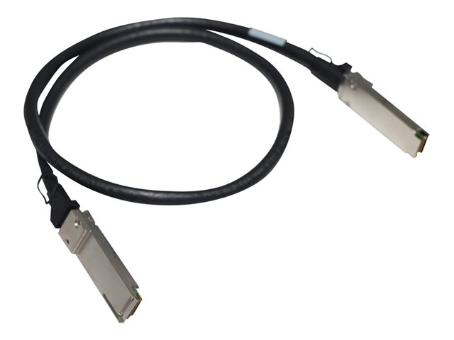 HPE Aruba - 1000Base direct attach cable - QSFP28 to QSFP28 - 1 m - for HPE Aruba 8325-32C, 8325-48Y8C, CX 10000 Empty Chassis, 8360-12C V2, 8360-16Y2C V2