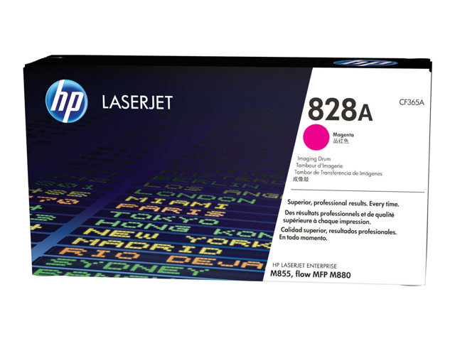 HP 828A - Magenta - original - drum kit - for Color LaserJet Managed Flow MFP M880, LaserJet Enterprise Flow MFP M880