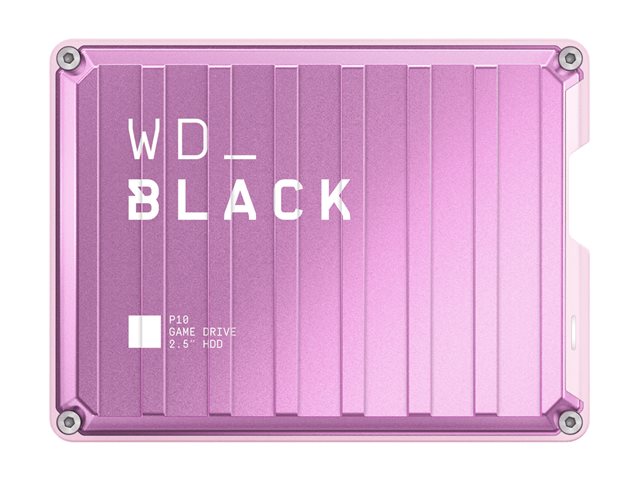 WD_BLACK P10 Game Drive WDBA2W0020BPK - Hard drive - 2 TB - external (portable) - 2.5\" - USB 3.2 Gen 1 - pink
