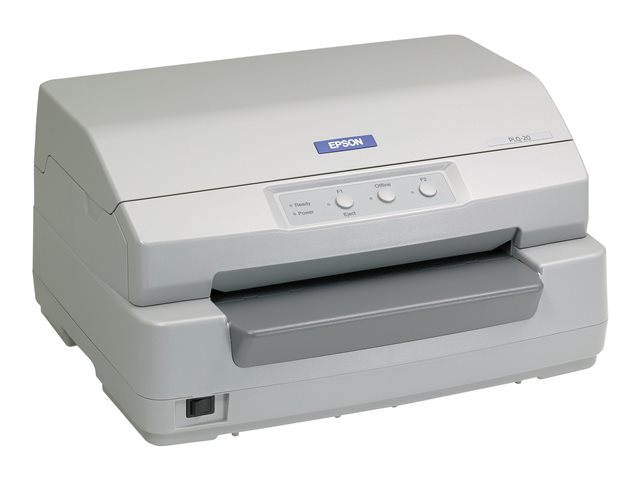 Epson PLQ 20 - Passbook printer - B/W - dot-matrix - 245 x 297 mm - 24 pin - up to 576 char/sec - parallel, USB, serial