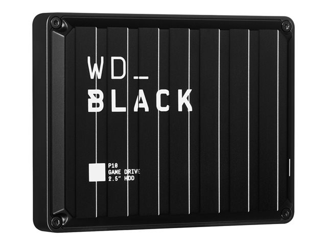 WD_BLACK P10 Game Drive WDBA3A0050BBK - Hard drive - 5 TB - external (portable) - USB 3.2 Gen 1 - black