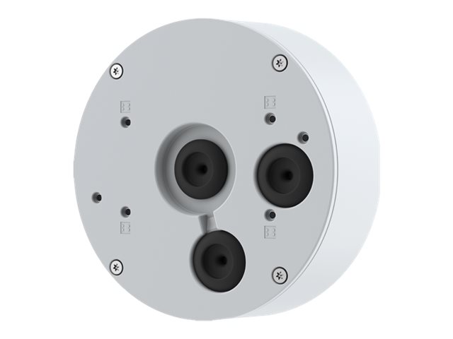 AXIS T94S01P - Camera conduit back box - indoor, outdoor - white - for AXIS AXIS P3245, M3057, M3058, M3215, M4308, P3228, P3255, P3374, P3375, Q3515, Q3517