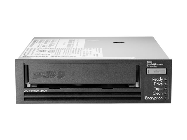 HPE StoreEver 45000 - Tape drive - LTO Ultrium (12 TB / 30 TB) - Ultrium 9 - SAS-2 - internal - 5.25\" - encryption - for HPE T950/TFinity Full Height EDBA Sled, T950/TFinity Full Height Sled