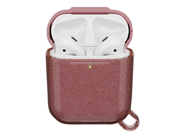 OtterBox Ispra Series - Case for wireless earphones - polycarbonate, zinc alloy, thermoplastic elastomer (TPE) - infinity pink - for Apple AirPods (1st generation, 2nd generation)