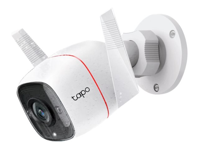 Tapo C310 - Network surveillance camera - outdoor - dustproof / weatherproof - colour (Day&Night) - 3 MP - 2304 x 1296 - 2304p - fixed focal - audio - wireless - Wi-Fi - GbE - H.264 - DC 9 V
