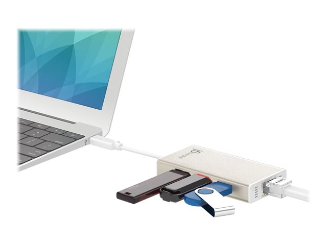 USB-C Multi-Adapter Gigabit Ethernet / U