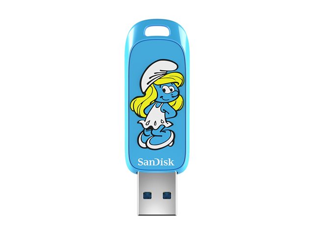SanDisk Smurfs - Smurfette Edition USB flash drive - 256 GB - USB 3.2 Gen 1