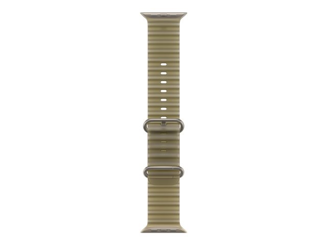 49mm Translucent Kelp Ocean Band - Natural Titanium Finish