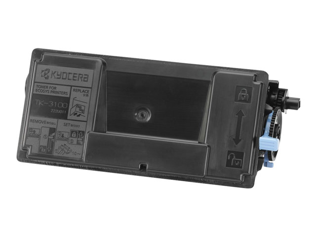 Kyocera TK 3100 - Black - original - toner cartridge - for ECOSYS M3040, M3540, FS-2100, 4200