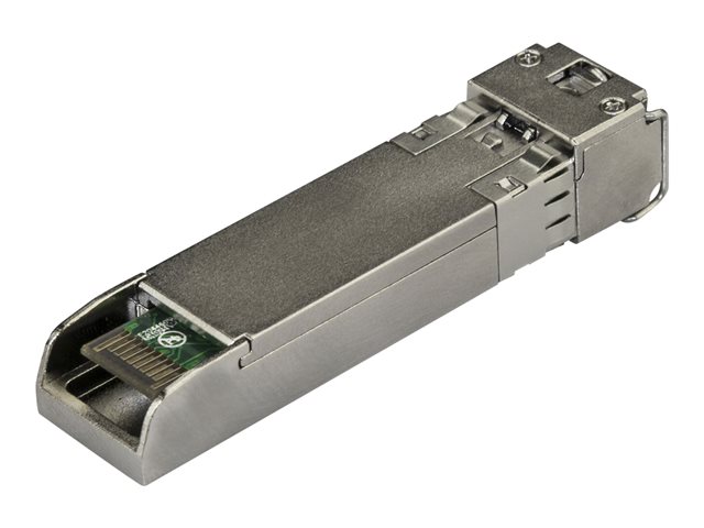 StarTech.com MSA Uncoded SFP+ Module, 10GBASE-BX, 10 Gigabit Ethernet Bi-Directional (BiDi) Fiber Single Strand SFP+ Transceiver, LC 10km , Mini GBIC Transceiver SFP+ Module, Upstream BiDi - Lifetime Warranty (SFP10GBBXUST) - SFP+ transceiver module - 10 GigE - 10GBase-BX - LC single-mode - up to 10 km - 1270 (TX) / 1330 (RX) nm