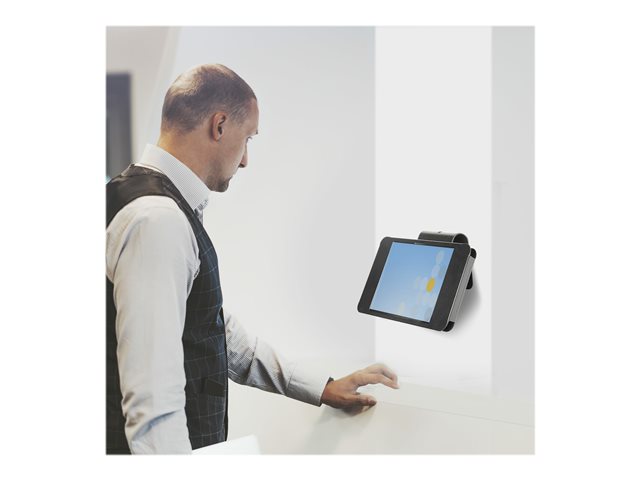 StarTech.com Secure Tablet Stand, Anti Theft Universal Tablet Holder for Tablets up to 10.5\", Lockable Tablet Stand for Desk/ K-Slot Compatible, VESA Mount, Wall Mount Tablet Enclosure - Security POS Tablet Stand (SECTBLTPOS2) - Stand - for tablet -