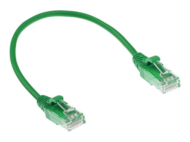 CAT6 U/UTP SLIMLINE GN 5.00M