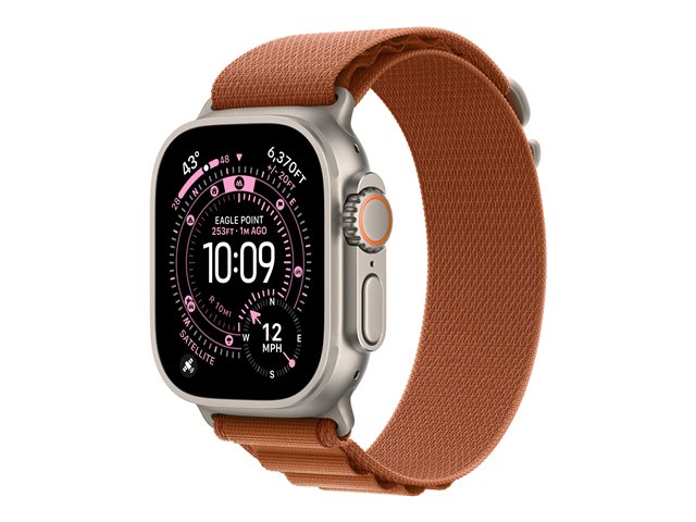 49mm Terra Cotta AlpineLoop -Medium - Natural Titanium Finish