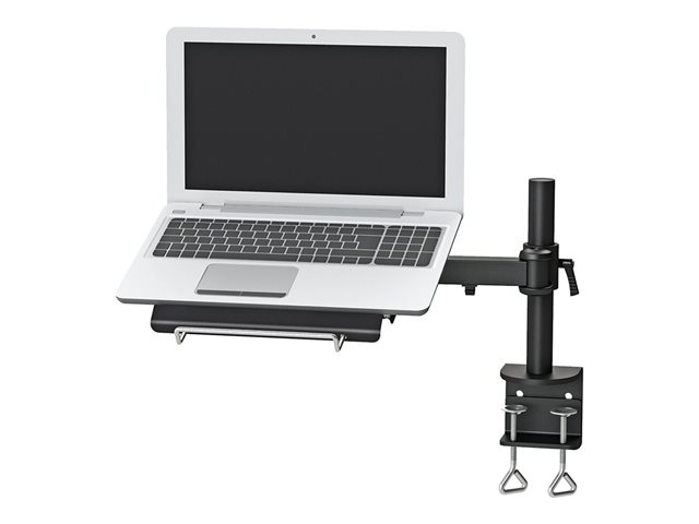 Neomounts NOTEBOOK-D100 - Mounting kit - full-motion - for notebook - black - screen size: 10\"-22\" - desk-mountable
