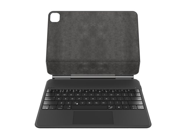 Belkin Connect Pro - Keyboard and folio case (protective case) - with magnetic stand - with trackpad - backlit - wireless - Bluetooth