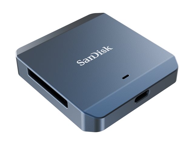 SanDisk PRO-CINEMA - Video capture adapter - USB-C 3.2 Gen 2x2 - metallic sky blue