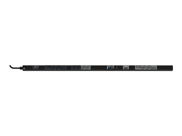 Panduit SmartZone G5 Monitored & Switched per Outlet (MSPO) Series - Power distribution unit (rack-mountable) - AC 230 V - 7.4 kW - 7400 VA - 1-phase - Ethernet 10/100/1000, USB - input: IEC 60309 2P+E - output connectors: 24 (20 x IEC 60320 C13, 4 x