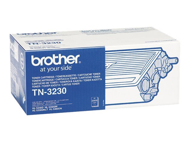 Brother TN3230 - Black - original - toner cartridge - for Brother DCP-8070, 8085, HL-5340, 5350, 5370, 5380, MFC-8370, 8380, 8880, 8890