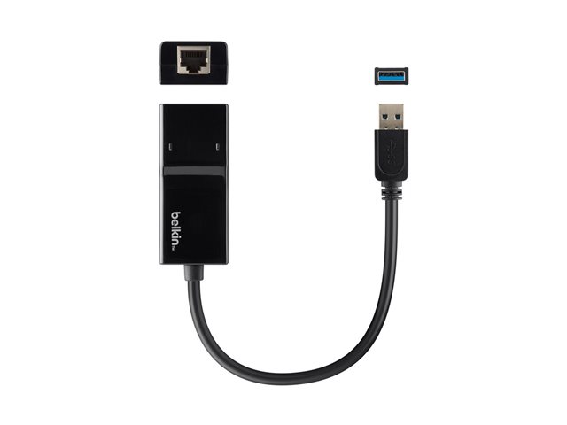 Belkin - Network adapter - USB 3.0 - Gigabit Ethernet