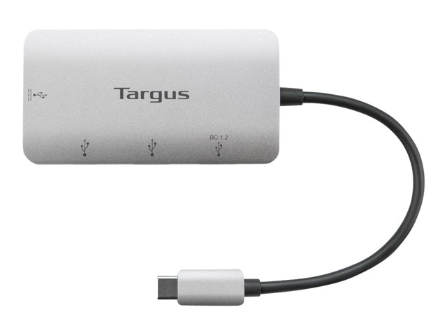Targus - Hub - 2 x USB 3.2 Gen 1 + 1 x USB-C 3.2 Gen 1 + 1 x USB-C 3.2 Gen 1 (power delivery) - desktop