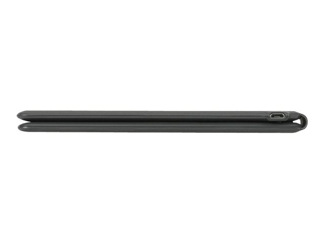 ANTIMICROBIAL ULTRA-COMPACT FOLDING ERGONOMIC BLUETOOTH(R) KEYBOARD (NO)