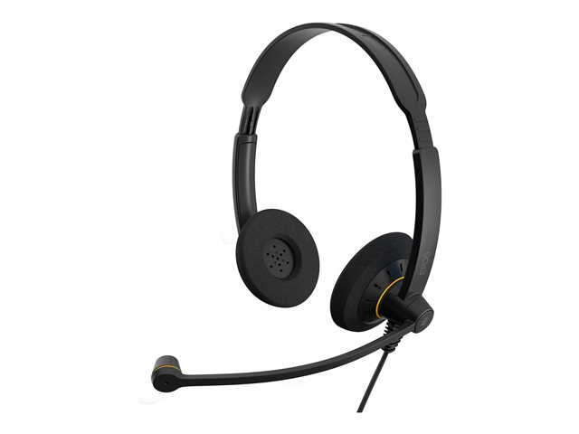 EPOS IMPACT SC 60 USB ML - Headset - on-ear - wired - USB - black with orange colour highlights