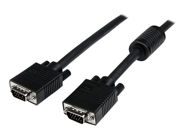 StarTech.com 25m Coax High Resolution Monitor VGA Cable HD15 M/M - VGA cable - HD-15 (VGA) (M) to HD-15 (VGA) (M) - 25 m - molded - black