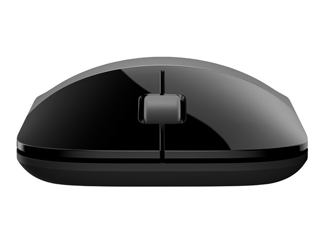 HP Z3700 - Mouse - optical - 3 buttons - wireless - Bluetooth 5.0, 2.4 GHz - USB wireless receiver - dual silver