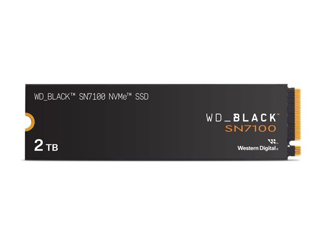 WD_BLACK SN7100 WDS200T4X0E - SSD - 2 TB - internal - M.2 2280 - PCIe 4.0 x4 (NVMe)