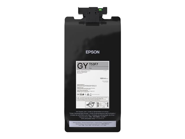 Epson T53F7 - 1.6 L - photo gray - original - ink pouch