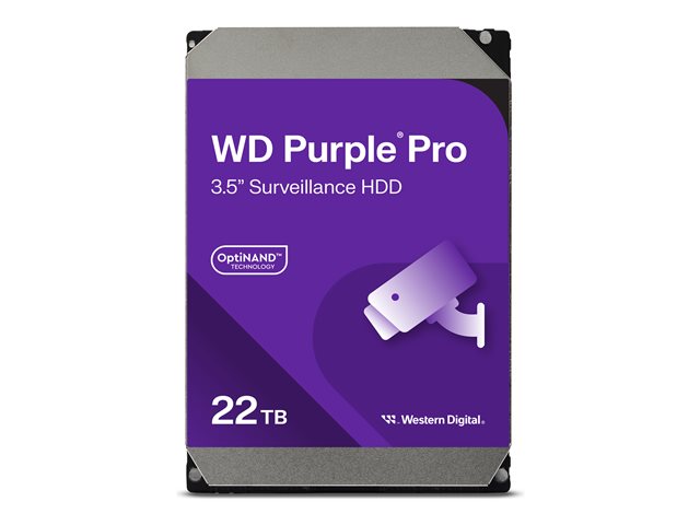 WD Purple Pro harde schijf voor Smart Video 