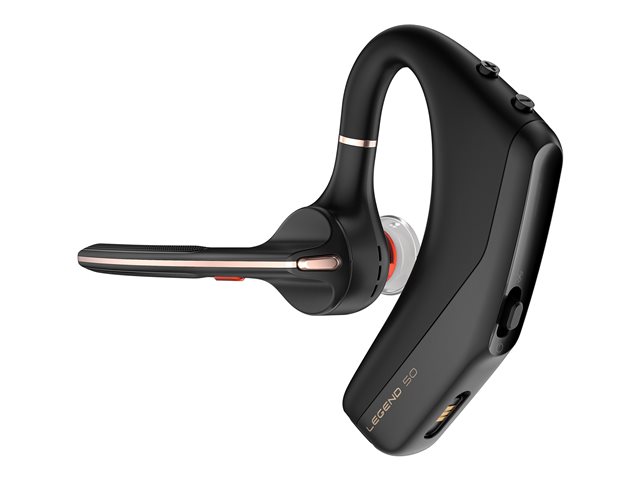 HP Poly Voyager Legend 50 - Headset - in-ear - Bluetooth - wireless - USB-C via Bluetooth adapter - black - UC certified