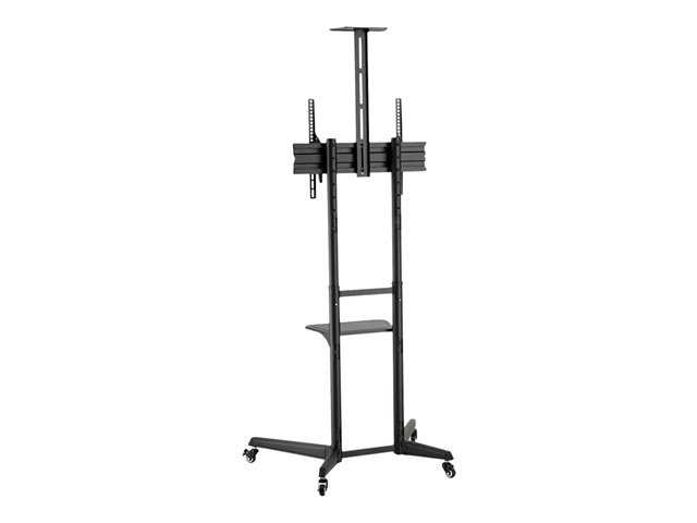 Neomounts FL50-550BL1 - Cart - for flat panel / AV equipment - black - screen size: 37\"-70\"