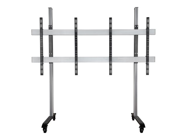 B-TECH System X BT83LAEC015-M - Cart - for LED display - black, silver - screen size: 136\"
