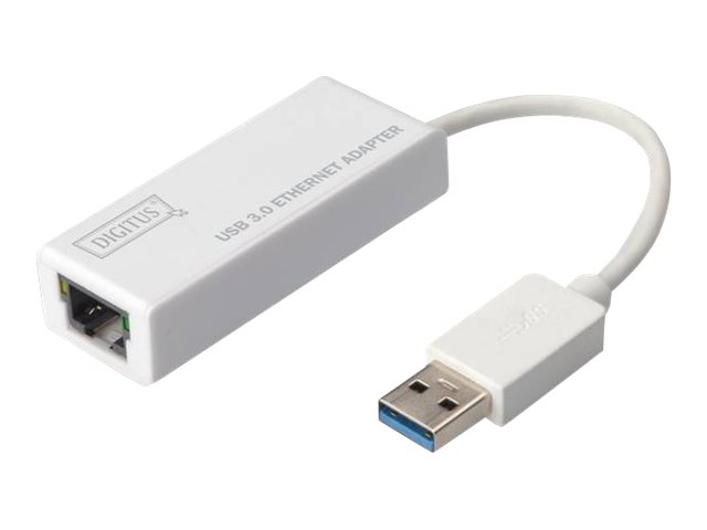USB 3.0 TO GIGABIT ETHERNET ADAPTER USB-A MALE 10/100/1000 MBPS USB 3.0