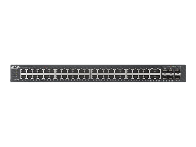 Zyxel GS2220-50 - Switch - Managed - 44 x 10/100/1000 + 4 x combo Gigabit SFP + 2 x Gigabit SFP - rack-mountable