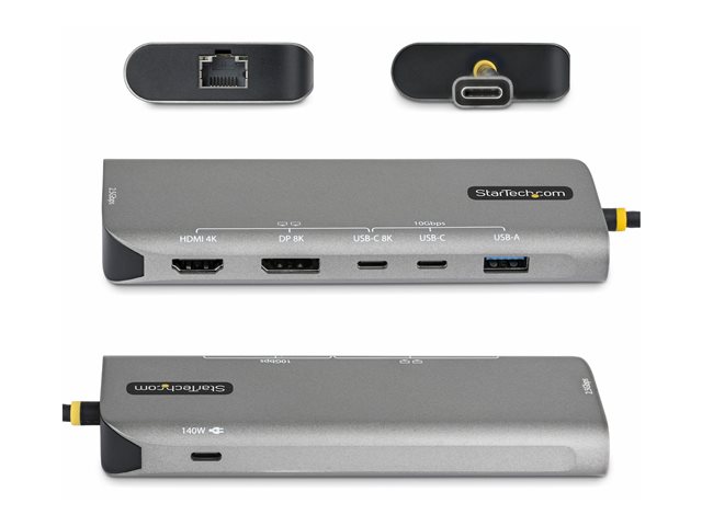 Dual-DP USB4 Dock 100W PD Driverless