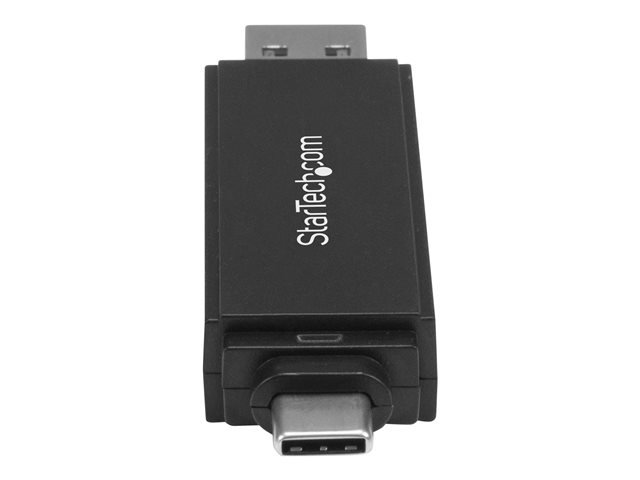 StarTech.com USB Memory Card Reader - USB 3.0 SD Card Reader - Compact - 5Gbps - USB Card Reader - MicroSD USB Adapter (SDMSDRWU3AC) - Card reader (MMC, SD, microSD, SDHC, microSDHC, SDXC, microSDXC) - USB 3.0/USB-C