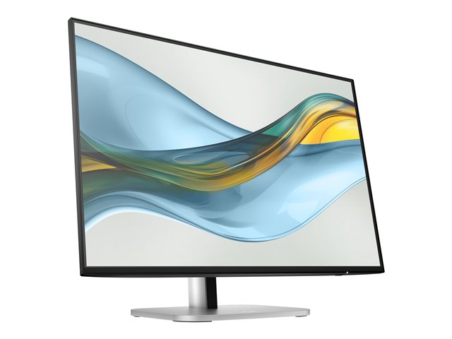 HP 524pn - Series 5 Pro - LED monitor - 24\" - 1920 x 1200 WUXGA @ 100 Hz - IPS - 350 cd/m² - 1500:1 - 5 ms - HDMI, DisplayPort - silver (stand), jet black