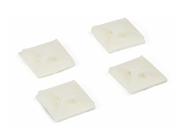 100 Adhesive Cable Tie Mounts (3.2mm)