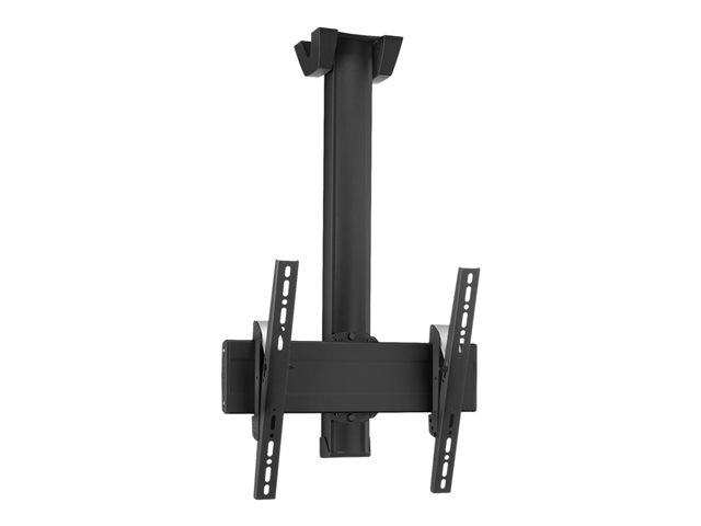 K/C0844 FLAT CEILING SINGLE POLE BLACK