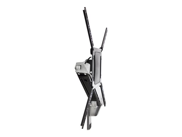 Ergotron Interactive Arm VHD - Mounting kit (articulating arm, VESA adapter, wall mount bracket) - Constant Force Technology - for LCD display - aluminium - black trim, polished aluminium - screen size: 40\"-63\"