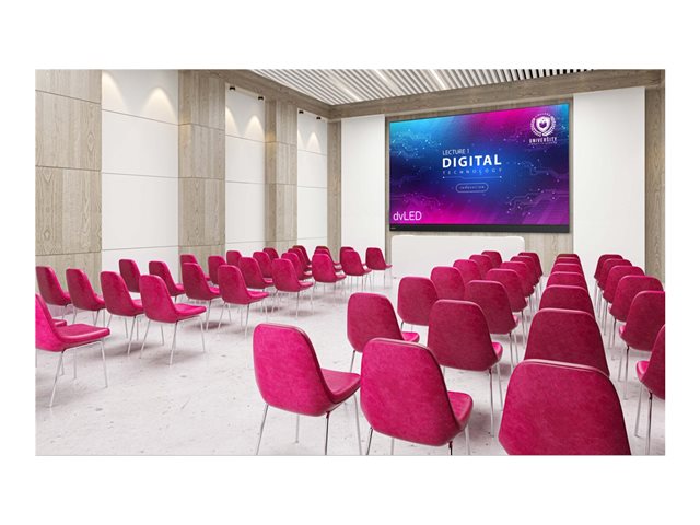 Avocor AVX-1320 - X Series LED video wall - Direct View LED - digital signage - 2400 x 1080 132\" - 20 x - Single SMD - with mobile stand