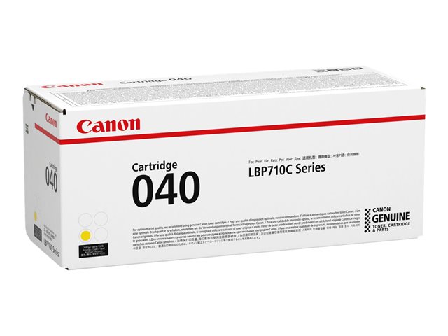 Canon 040 - Yellow - original - toner cartridge - for imageCLASS LBP712Cdn