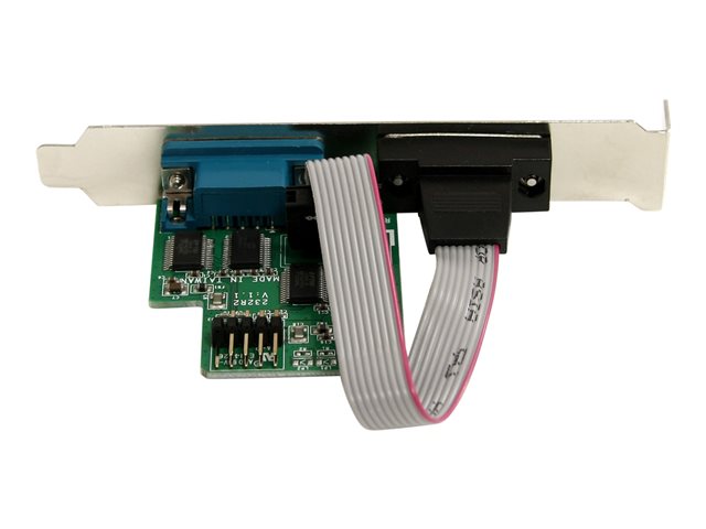 StarTech.com Motherboard Serial Port - Internal - 2 Port - Bus Powered - FTDI USB to Serial Adapter - USB to RS232 Adapter (ICUSB232INT2) - Serial adapter - USB - RS-232 x 2