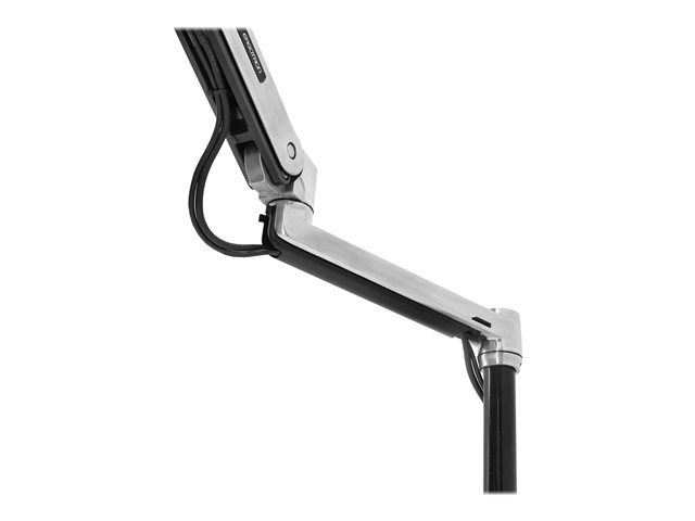 Ergotron LX - Mounting kit (extender arm, pole, VESA adapter, sit-stand arm, desk clamp base, grommet-mount base) - for LCD display - aluminium - polished aluminium - screen size: up to 42\" - desk-mountable