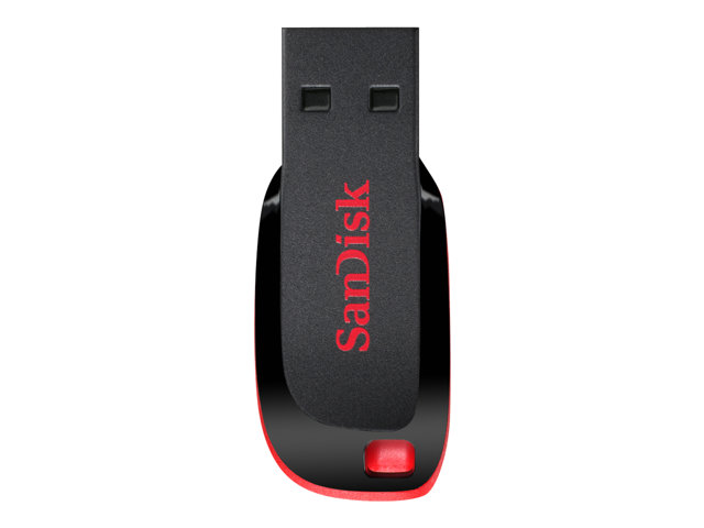 SanDisk Cruzer Blade - USB flash drive - 16 GB - USB 2.0 - electric green