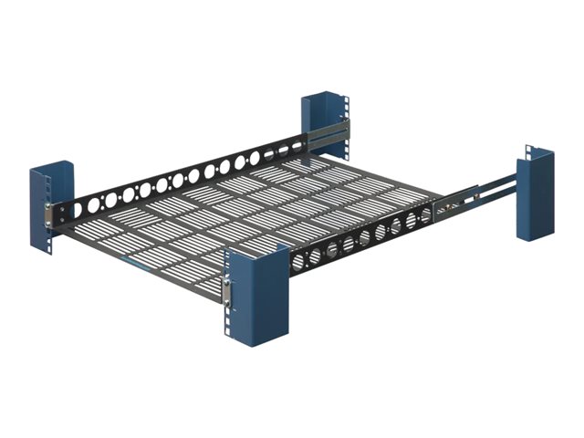 FIXED 2- 4-POST RACK MOUNT SHELF