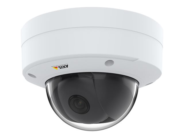 AXIS P3245-VE Network Camera - Network surveillance camera - dome - outdoor - colour (Day&Night) - 1920 x 1080 - 1080p - auto iris - vari-focal - LAN 10/100 - MJPEG, H.264, HEVC, H.265, MPEG-4 AVC - PoE Plus