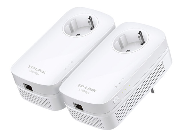 TP-Link TL-PA8010P KIT - Starter Kit - powerline adapter 1GbE, HomePlug AV (HPAV), HomePlug AV (HPAV) 2.0 - wall-pluggable